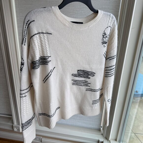 Skull Cashmere Paxon Skull Cashmere Sweater Size S - Picture 2 of 6